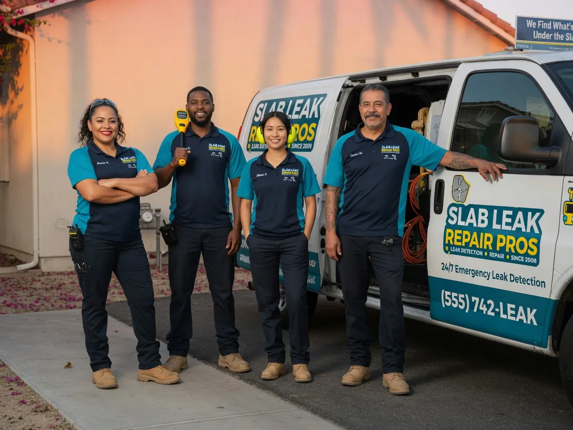 Slab Leak Repair company in Ellery, IL